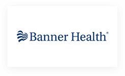 A logo for banner health.
